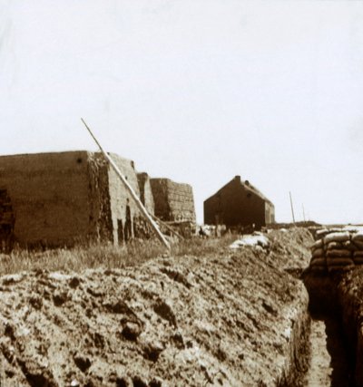 Yser、フランダース、ベルギー、c1914-c1918に投稿する 作： Unbekannt