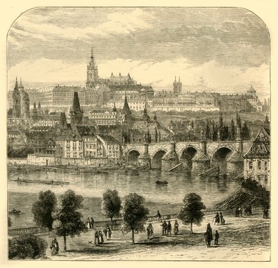プラハ、1881年。 作： Unbekannt