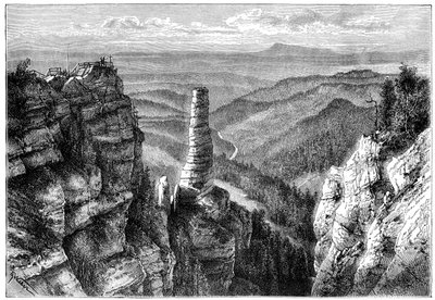 プレビッシャーコーゲル、サクソンスイス、1879年 作： Unbekannt