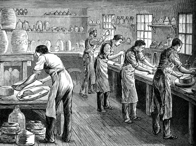 職場でのプレッサー、c1880 作： Unbekannt