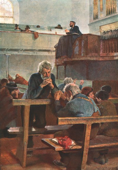 祈りの原始メソジスト、c1889、c1902。 作： Unbekannt