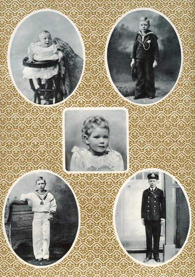 1歳から15歳までのアルバートウィンザー王子、c1896-1910 作： Unbekannt