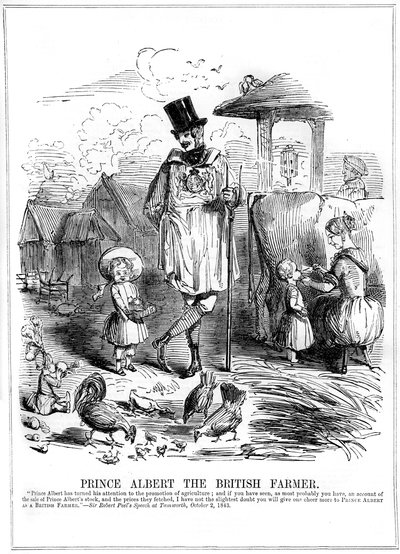 イギリスの農民アルバート王子、1843 作： Unbekannt