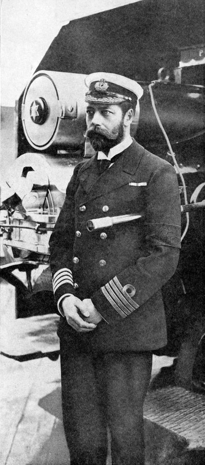 イギリス海軍の船長としてのジョージ王子、c1900s-c1920s 1936 作： Unbekannt