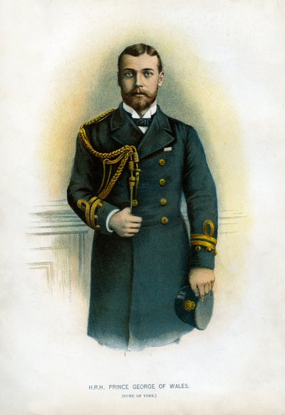 ジョージオブウェールズ王子、ヨーク公、1890年-1893年 作： Unbekannt