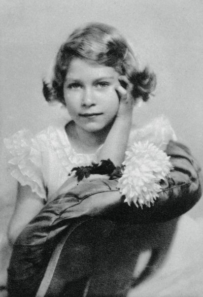 エリザベス王女、9歳、1935年、1937年 作： Unbekannt