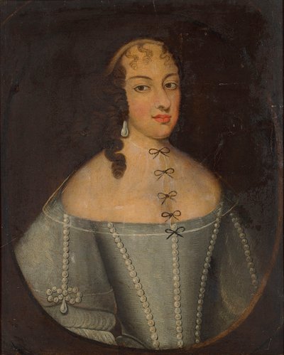 サヴォイアのマーガレット ヨランデ王女 1635 ～ 1663 年、パルマ公爵夫人、17 世紀。 作： Unbekannt