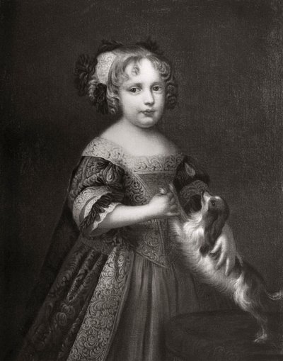 プリンセス後期、アン女王、c1670-1675 1906 作： Unbekannt