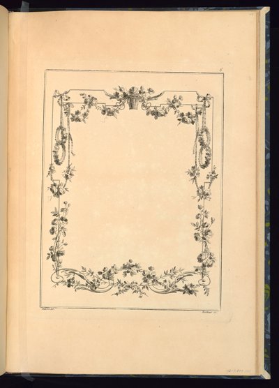 版画、18e cahier de cartels et trophées de l