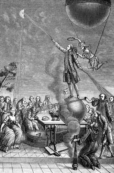 フランツ・アントン・メスマーの風刺を印刷する、1784 作： Unbekannt
