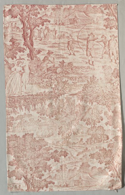 プリント綿布、c。 1790年。 作： Unbekannt