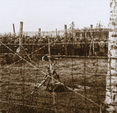 ルモートオム、北フランス、デッドマンヒルの囚人、c1914-c1918 作： Unbekannt