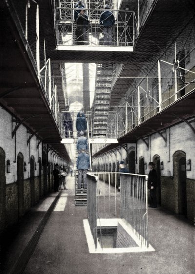 夕食に行く囚人、ウォームウッドスクラブ刑務所、ロンドン、c1903 1903 作： Unbekannt