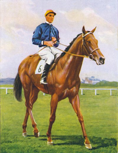 プロメテウス、騎手：W.リカビー、1939 作： Unbekannt