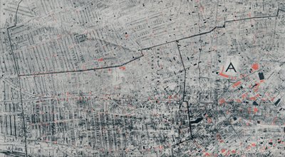 リバプールの公営住宅地図、1910年、1912年 作： Unbekannt