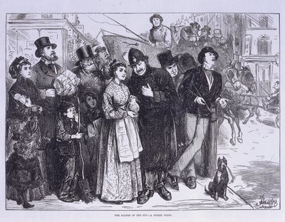 日食の公的証人、ロンドン、c1870 作： Unbekannt