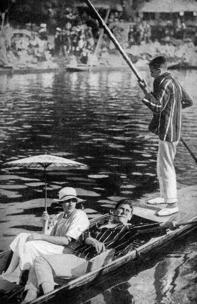 テムズ川でのパンティング、c1922 作： Unbekannt