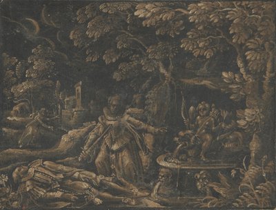ピラマスとシスベ、カリフォルニア州。 1580年 作： Unbekannt
