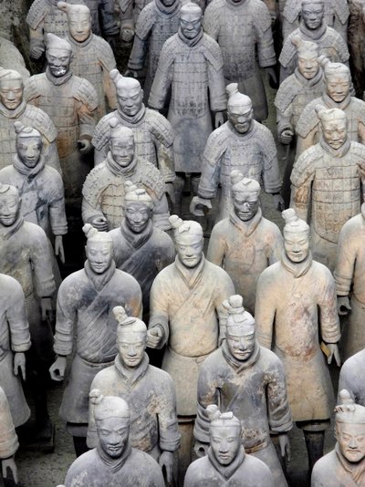 秦の始皇帝のテラコッタ・アーマー 作： Unbekannt