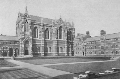 四角形、ケブル大学、オックスフォード、1904 作： Unbekannt