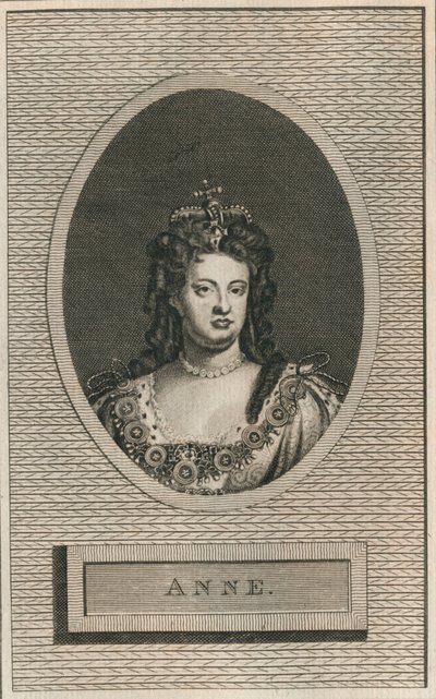 アン女王、1793年 作： Unbekannt