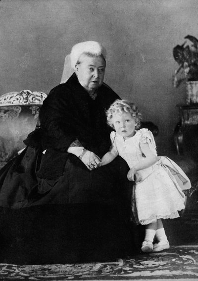 ビクトリア女王とエドワード8世、c1898 1936 作： Unbekannt