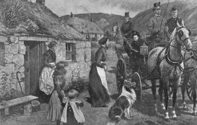 ビクトリア女王と彼女のハイランドテナント、c1870s、1901。 作： Unbekannt