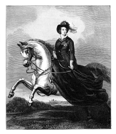 ビクトリア女王、1840年代、19世紀後半 作： Unbekannt