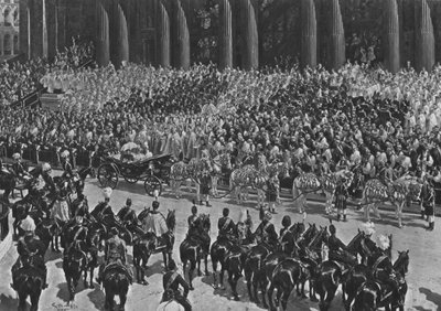 ビクトリア女王、ダイヤモンドジュビリー、1897年6月22日、1901年。 作： Unbekannt
