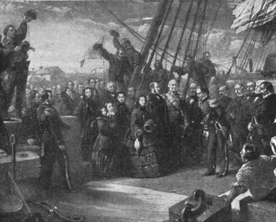ビクトリア女王のフランクリン捜索への関心：1856年、1901年。 作： Unbekannt