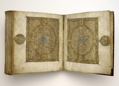 Maghribiスクリプトのコーラン写本、1318年 作： Unbekannt