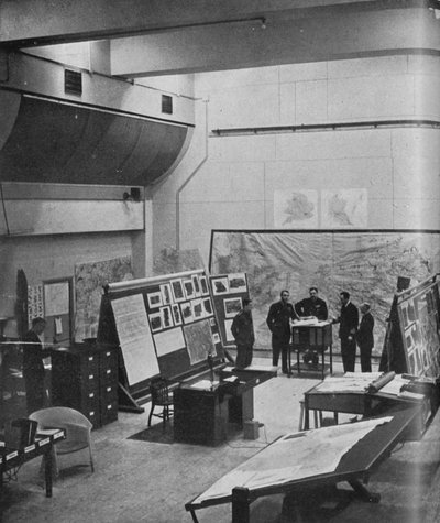 RAF爆撃機司令部作戦室、1941年 作： Unbekannt