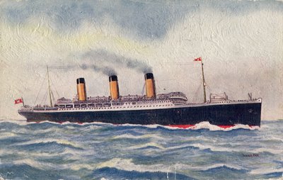 RMS マジェスティック、ホワイト スター ライン、1935 年。 作： Unbekannt