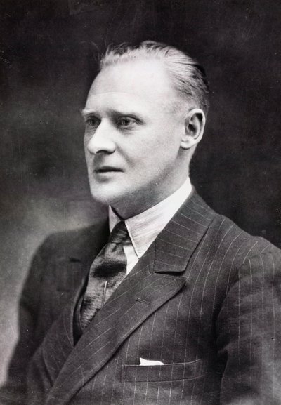 R・J・ミッチェル、イギリスの航空機設計者、1933年頃 作： Unbekannt