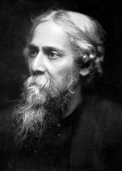 ラビンドラナートタゴール1861-1941、インドの哲学者および詩人、c1930-1941 作： Unbekannt