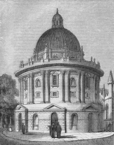 ラドクリフス図書館、1845 作： Unbekannt