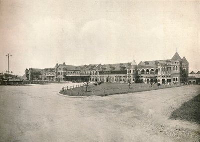 ラングーン駅、1900。 作： Unbekannt