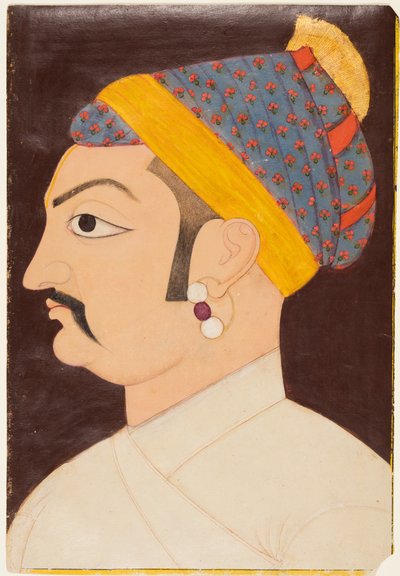 Rao Shiv Singh Chandrawat、c。 1720。 作： Unbekannt
