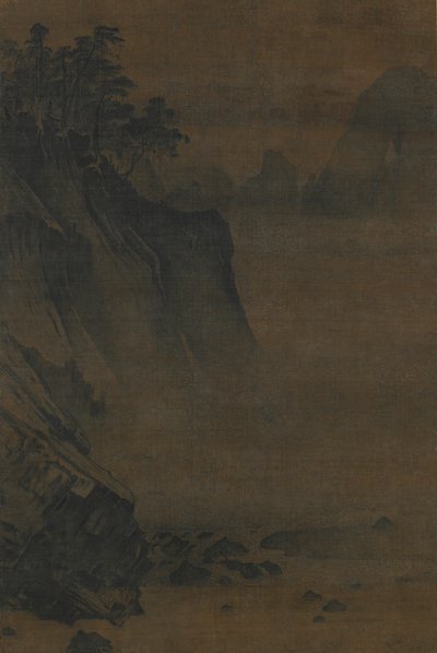山谷の急流、13 世紀。 作： Unbekannt
