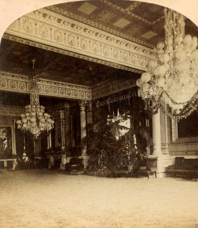 レセプションルーム、ホワイトハウス、ワシントン、c1900。 作： Unbekannt