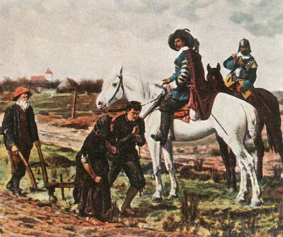 30年戦争時の採用担当者、1618年〜1648年、1936年。 作： Unbekannt