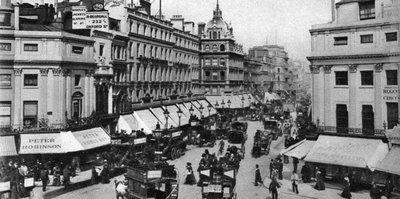 リージェントサーカスオックスフォードサーカス、ロンドン、1880年代、1926-1927 作： Unbekannt