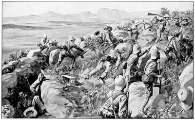 レディスミスの救済-1900年2月19日、Hlangwane Hillでの最後のラッシュ 作： Unbekannt