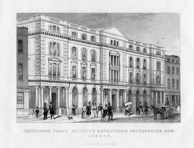 Religious Tract Societys Repository、Paternoster Row、ロンドン、19世紀 作： Unbekannt