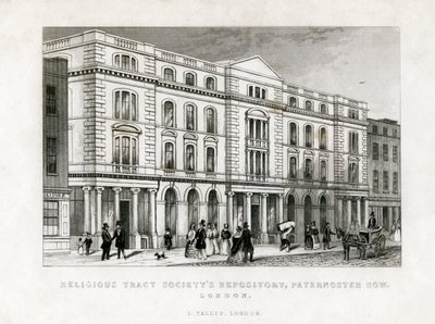 Religious Tract Societys Repository、Paternoster Row、ロンドン、19世紀 作： Unbekannt