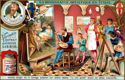 イタリアのルネッサンスアート：アントニオアレグリ、c1900 作： Unbekannt