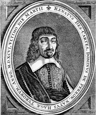 ルネデカルト、フランスの哲学者、数学者、1672年 作： Unbekannt