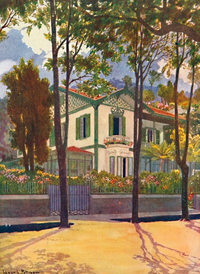 フランクH.ウォルター氏の邸宅、ペトロポリス、1914年 作： Unbekannt