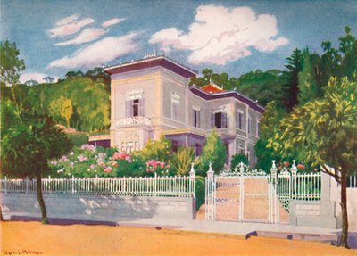 ジョセフウォーカー氏の邸宅、ペトロポリス、1914年 作： Unbekannt