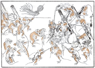 報復、ネズミと猫、1878 1886 作： Unbekannt